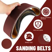22Pcs Sanding Belts Multipurpose Sanding Discs Belt Sanders Sander Paper Gotmq