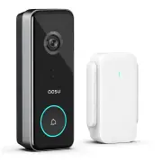 AOSU 5MP Video Doorbell Ultra Smart Camera w/ Wi-Fi HomeBase