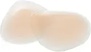 [Minkissy] 2Pcs Silicone Bikini Pads for Women Non Slip Self Adhesive Protection Stickers for Swimsuits and Swimwear for Swimming and Water Activities Beige