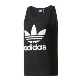 在飛比找遠傳friDay購物優惠-Adidas Originals 大Logo 無袖背心 黑 