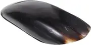 CLISPEED Natural Cattle Horn Massage Board Relaxation Tool for Meditation Smooth Edges for Skin Care Random Random Color