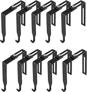 Yajuyi Adjustable Cubicle Hooks - Pack of 10