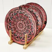 Casablanca Entree Plate - Red