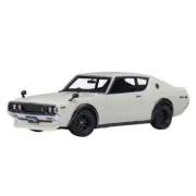 77467 1/18 Nissan Skyline 2000Gt-R Kpgc110 Tuue Version White Daika Stick Minica