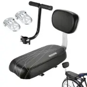 Bike Child Seat Bike Saddle With Back Rest Bicycle Back Seat MTB Bicycle Rear
