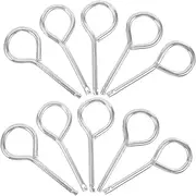 [Mipcase] 10Pcs Durable Fire Extinguisher Lock Pins Reliable Pull Pins for Safety Protection Homes Offices Vehicles Prevent Accidental Triggering Ensure Emergency Readiness