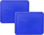 [Pyrex] 7212-PC 1119750 11 Cup Cadet Blue Lid (2-Pack)
