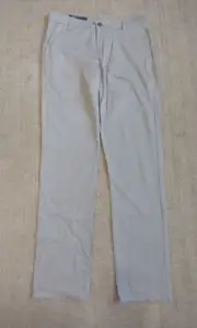 Nautica Boys' School Uniform Flat Front School Pant Khaki Sz 20 Regular. NWT
