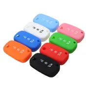 3 Buttons Silicone Flip Key Cover Case Fob For Renault Clio Kangoo Megane Modus 26 ORANGE