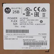 AB 25B-D010N114 PowerFlex 525 4kW 5Hp AC Drive New Factory Sealed DHL/UPS #KCY0
