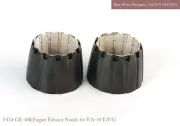 Mk.I Design 1/48 #MA-48039 F/A-18A/B/C/D GE Nozzle Set (Opened) for Hasegawa