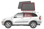 Genuine SNAPSHADES Car Rear Window Shades for Toyota RAV4 2nd Gen (XA20; 2001...