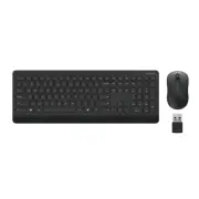Wireless Desktop 900 Keyboard and Mouse Combo - Designed by Microsoft – Quiet...