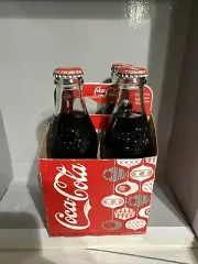 COKE / Coca-Cola Holiday 2008 Limited Edition Circa 1900 Bottles 8.5oz 3 Bottles