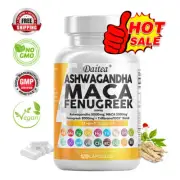 Ashwagandha Maca Improves Immunity Increases Strength & Endurance Muscle Growth