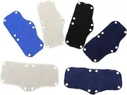 [Abaodam] 6Pcs Sports Headband Sweatproof Towel Cloth Basketball Headbands Unisex Absorbent Sweatband for Active Teens and Adults Breathable Comfortable Design