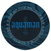 Aquaman Ocean Raider Round Bath Mat