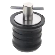 Boats Drain Plug 1 or 1-1/4" Rubber T-Shaped Handle Drain Screw Deck DrainPlug