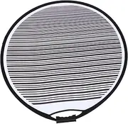 SHOWERORO Reflector Board Striped Light Panel for Even Illumination Photography Durable Portable Tool for Scratch Removal and Dent Fixing