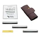 Tombo Polyphonic Harmonica Set 3121HRC Chocolate NEW