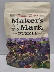 Makers Mark Jigsaw Puzzle 2022 Ambassadors Gift Bourbon Whiskey Distillery