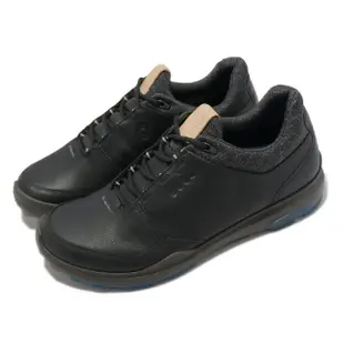 【ecco】高爾夫球鞋 Golf Biom Hybrid 3 Gore-Tex 男鞋 黑 防水 緩震 休閒鞋(15580455896)