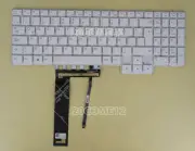 For Lenovo Ideapad Creator 5-15IMH05 Keyboard Blue Backlit Latin Spanish White