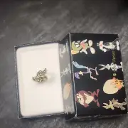 Gold Tone Yosemite Sam Tack Pin, Looney Tunes, Warner Bros, With Box #3