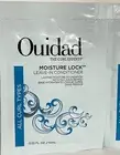 Ouidad Moisture Lock Leave-in Conditioner 2 Packets 10 ml each NEW!!