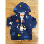 （全新吊牌在）MINI BODEN男童女童星星秋冬連帽外套（3-4Y104公分）ZIP-UP HOODIE