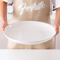 在飛比找樂天市場購物網優惠-盤子菜盤家用大容量12寸新款網紅一套大超大陶瓷深盤平果盤