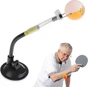 Table Tennis Trainer - Fixed Rapid Rebound Pong Ball Machine with Sucker Type Clip - Sucker Type Fixed Rapid Rebound Clip, Stable Table Sucker Trainer, Table Tennis Equipment for Adults Training
