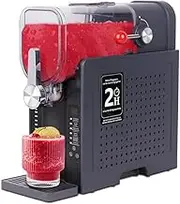 Fayelong Frozen Drinks Maker, 1.6L Capacity Slushie Machine,Fast Freeze Compressor Cooling,6 Preset Programs, No Ice Needed Frozen Cocktails, Frappe, Margarita Smoothie,Milkshakes & Frozen Juice