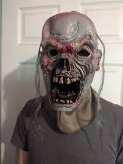 Ghoul Zombie Scary PVC Halloween Mask