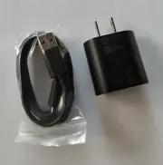 NEW Original OEM Nokia CH-21U Wall Travel Charger with Micro USB C Cable