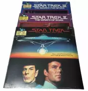 Vtg NEW Star Trek 3 ReadALong Books & Records:StarTrek/StarTrek II/StarTrek III