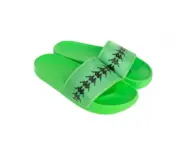 New Kappa 222 Banda Adam 12 Slide Green Fluo-Black UNISEX