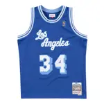 【MITCHELL & NESS】 G2二代 SWINGMAN 復古球衣 湖人隊 96-97 #34 SHAQUILLE ONEAL