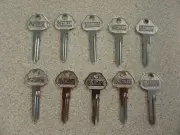 SILCA HU53 BMW PORSCHE KEY BLANKS 10 PACK