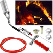 Propane Torch Weed Burner Kit 800000 BTU Safe Weed Flamethrower with 6.56 FT Hose Multipurpose Weed Burner Blow Torch Flame Thrower Tool for Weed Ice Snow Asphalt Paint /3571