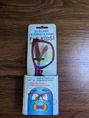 ICU Eyewear Screen Vision Blue Light Filtering Glasses For Kids, 100% UVA/UVB