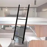 Bunk Bed Ladder Step Ladder for Travel Trailers Dorm Appartment Climb Ladder for Dorm Loft Motorhome(Size:116cm(45"))