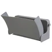 Shoe Rack Folding Seamless PP Wall-Mounted Shoes Shelf Bathroom Accessories grey