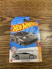 2022 Hot Wheels Silver/Gray ‘94 Bugatti EB110 SS, 65/250 | HW Turbo 5/10 NEW