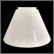 ALADDIN LAMP SHADE N716 OPAL CASED GLASS 14 inch Bottom Diameter New in the Box