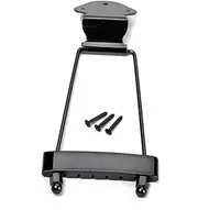 Vaguelly 6 String String Guitar Tailpiece Black Archtop Replacement for Jazz Guitar Easy Installation with Included Screws Upgrade Your Old Damaged Tailpiece