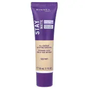 Rimmel London, Stay Matte, Full Coverage Mattifying Foundation, 100 Ivory, 1 fl oz (30 ml)