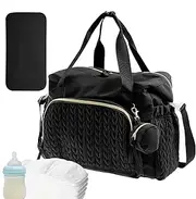 Lmyit Hospital Bag | Large Capacity Kids Diaper Bag with Pacifier Case,Reusable Travel Accessories, Labor Delivery Backpack for Women