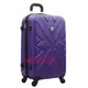 【葳爾登】Long King硬殼旅行箱25吋防水防壓登機箱,ABS防刮耐撞擊行李箱25吋8236紫色