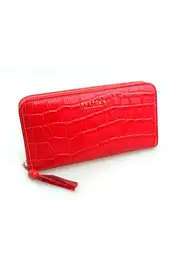 Croc Effect Zip Wallet--PRA-401